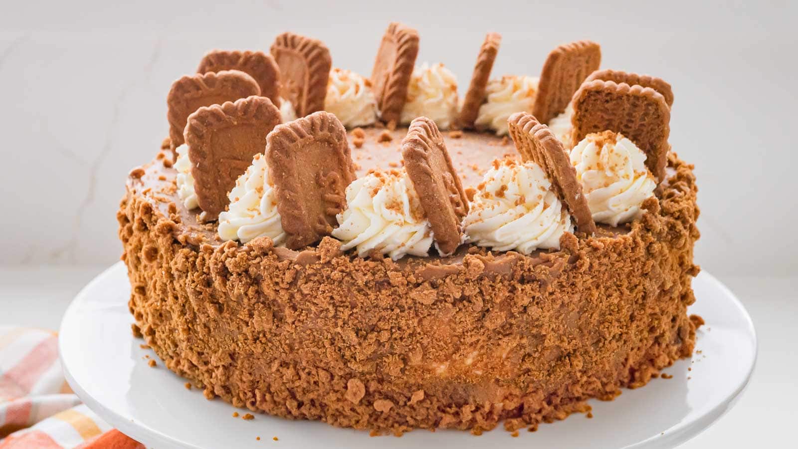 No-Bake Biscoff Cheesecake by Tessie's Table.