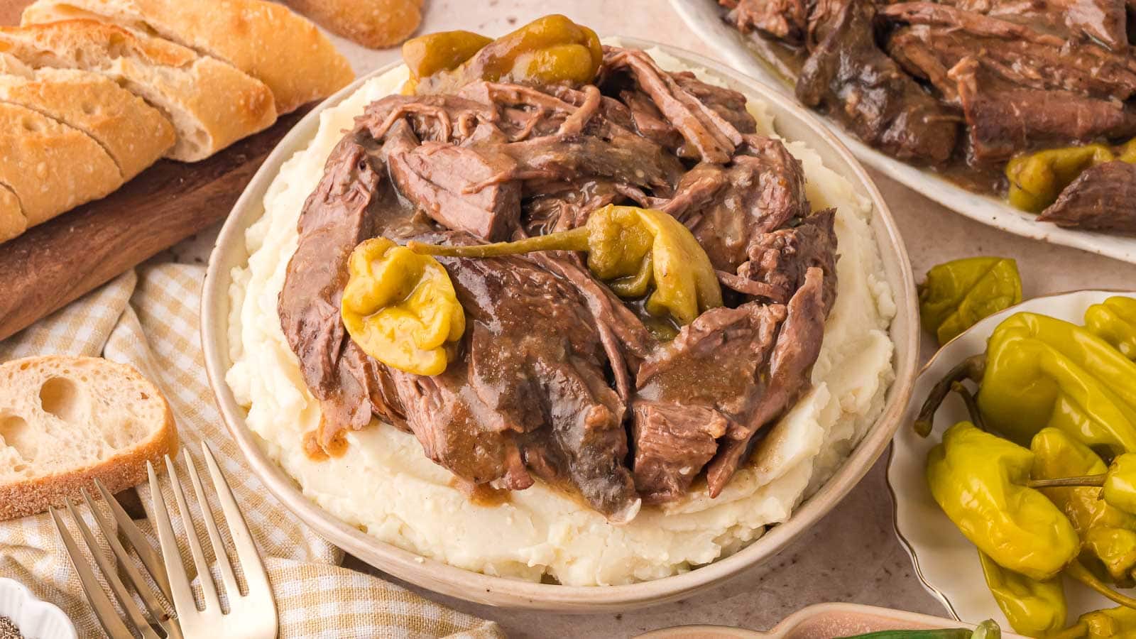 Mississippi Pot Roast By Tessie's Table.