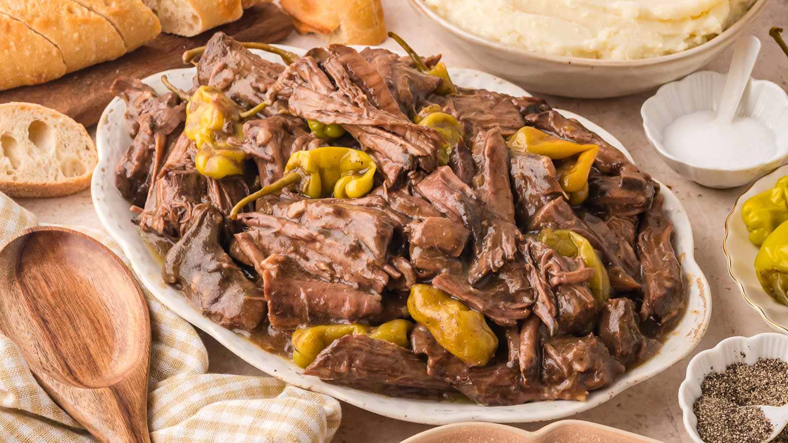 Mississippi Pot Roast By Tessie's Table.