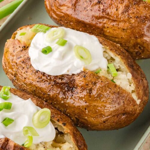 Perfect Baked Potatoes by Tessie's Table.