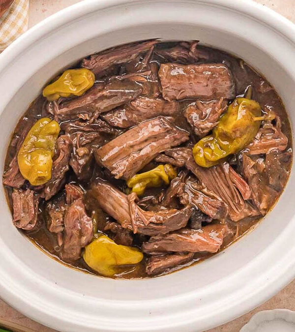 Slow Cooker Mississippi Pot Roast
