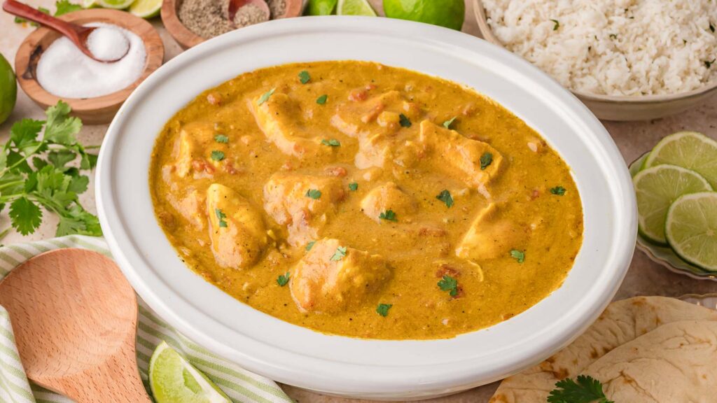 Slow Cooker Coconut Chicken Curry By Tessie's Table