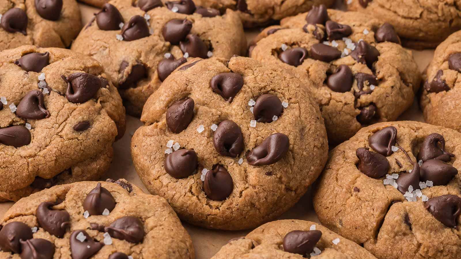Brown Butter Chocolate Chip Cookies By Tessies Table.