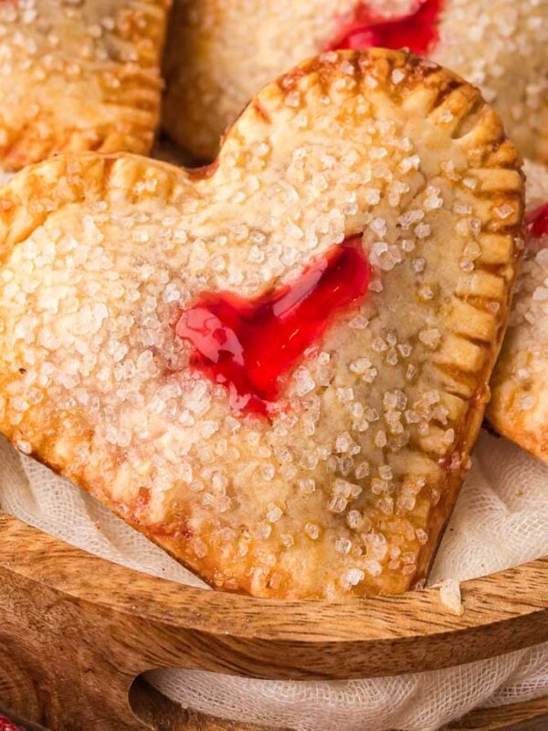 Heart Shaped Cherry Hand Pies