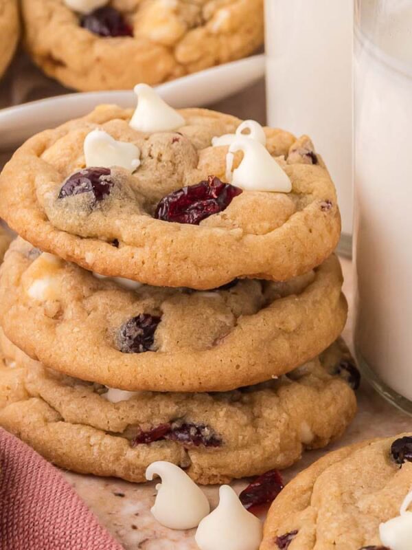 White Chocolate Cranberry Cookies