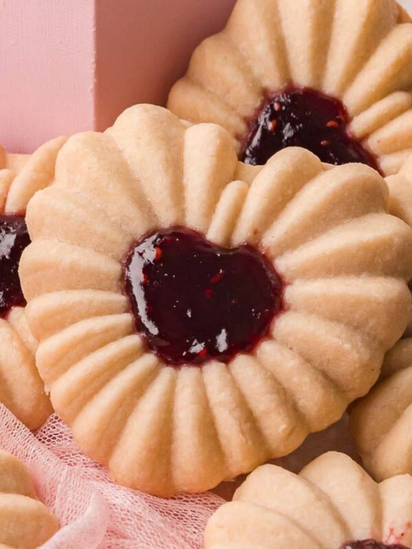Heart Jam Cookies