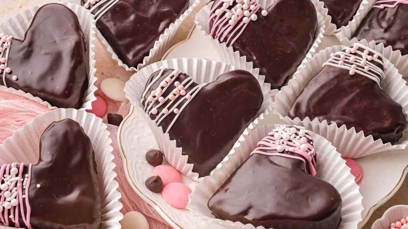 Valentine Brownies By Tessies Table