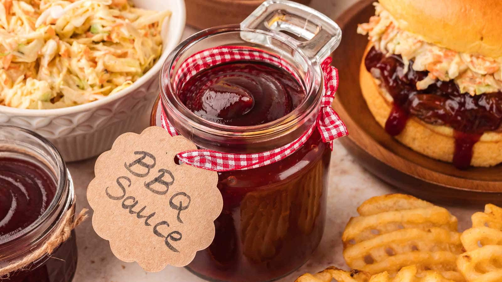 Homemade BBQ Sauce by Tessie's Table
