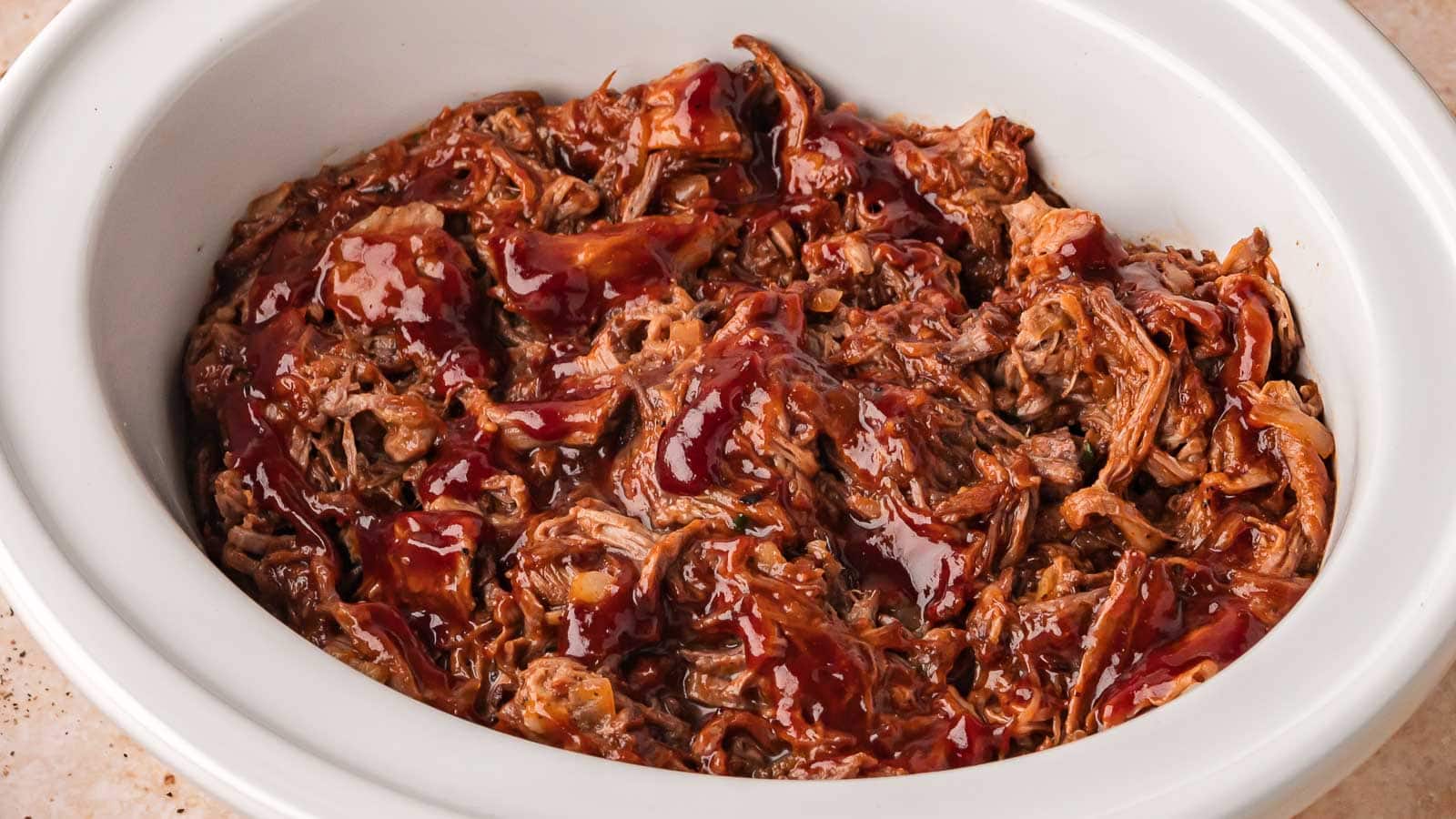 Slow Cooker BBQ Beef By Tessie's Table .
