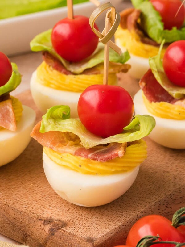 BLT Deviled Eggs