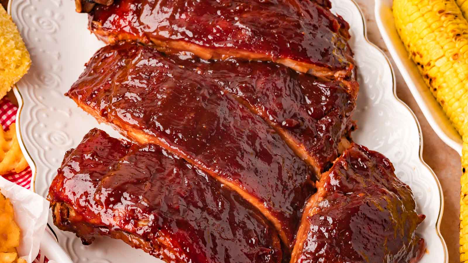 Fall of The Bone Oven Bbq Ribs by Tessie's Table.