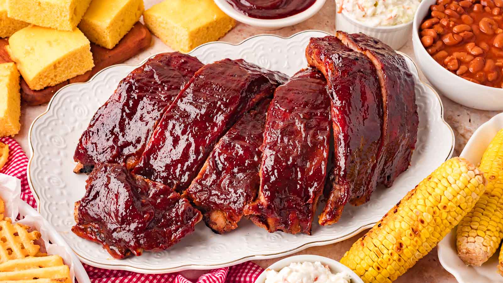 Fall of The Bone Oven Bbq Ribs by Tessie's Table.