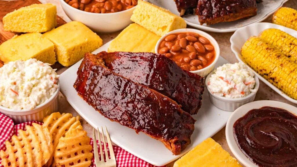 Fall of The Bone Oven Bbq Ribs by Tessie's Table.