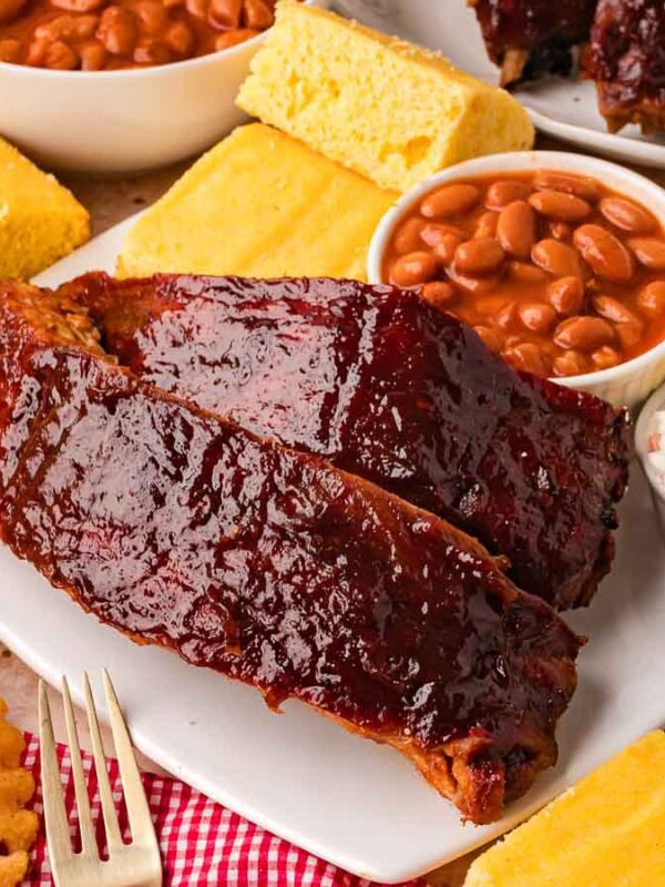 Fall off The Bone Oven BBQ Ribs