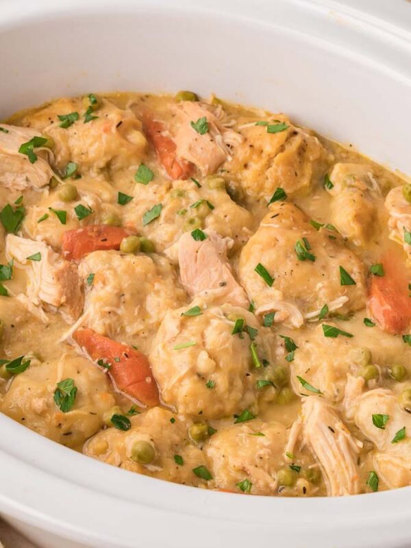 Slow Cooker Chicken and Dumplings