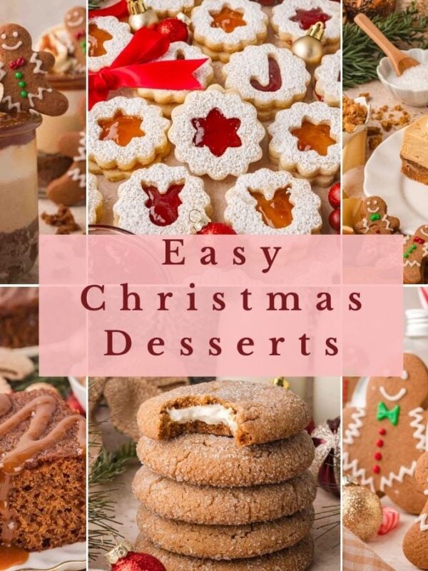 Easy Christmas Desserts (27 Recipes to Fill Your Holiday Table)