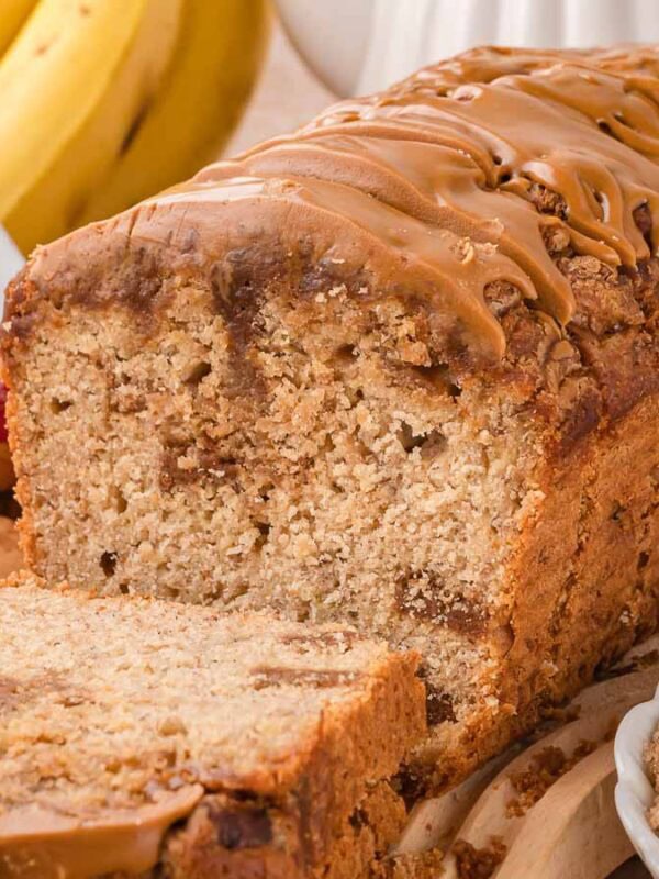 Biscoff Banana Bread