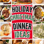 Easy Christmas Dinner Ideas recipe roundup Pinterest pin 7 by Tessie's Table.