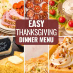 Easy Thanksgiving Dinner Menu recipe roundup Pinterest pin 3 by Tessie's Table.