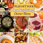 Easy Thanksgiving Dinner Menu recipe roundup Pinterest pin 6 by Tessie's Table.