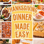 Easy Thanksgiving Dinner Menu recipe roundup Pinterest pin 7 by Tessie's Table.